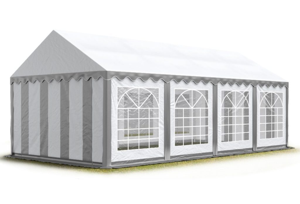 Pic-Event Location chapiteau 4x8 gris blanc