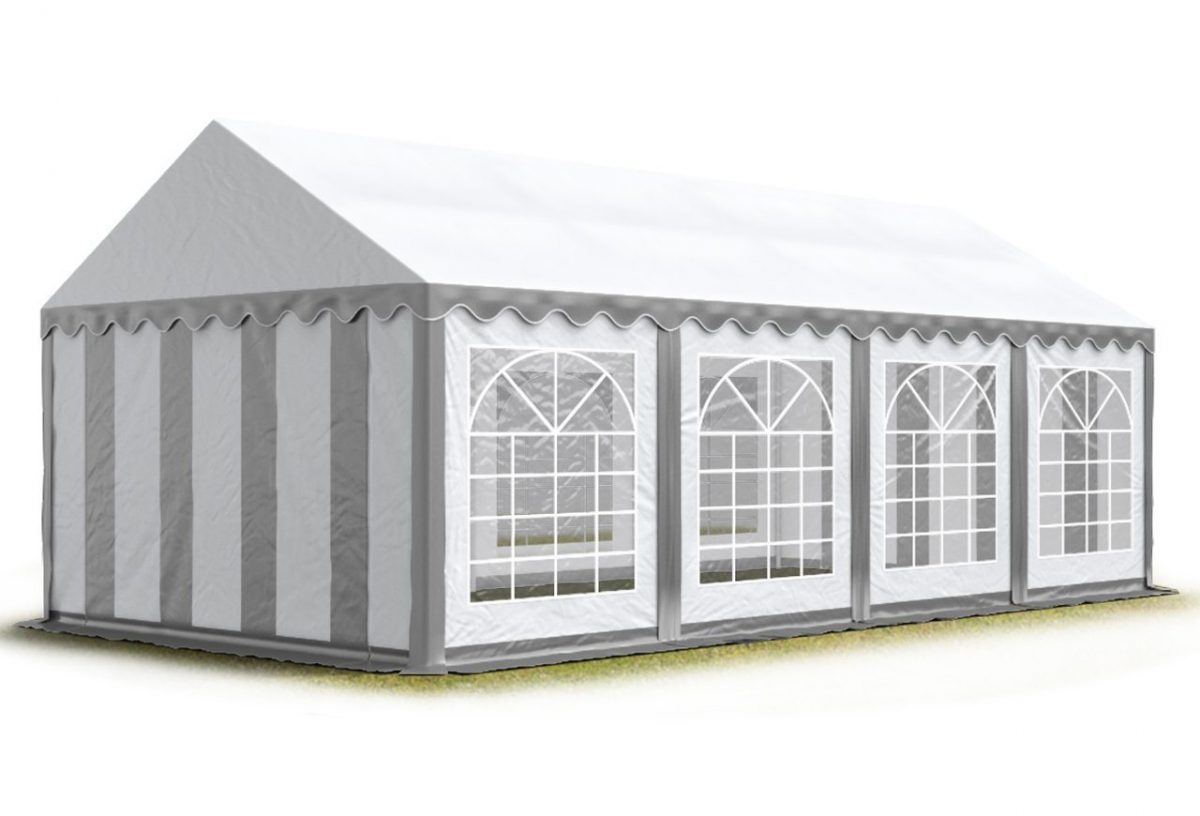 Pic-Event Location chapiteau 4x8 gris blanc