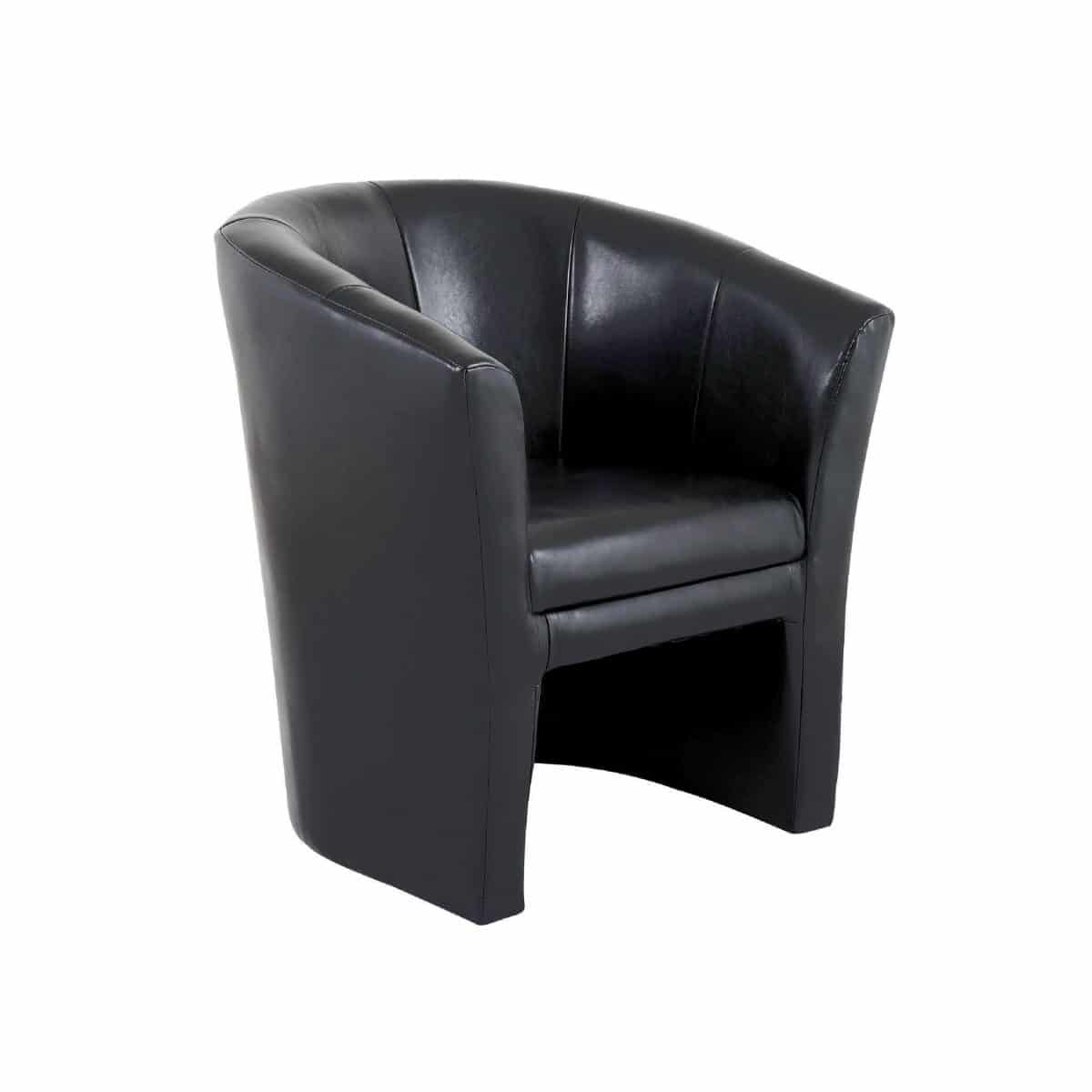 Location fauteuil club noir