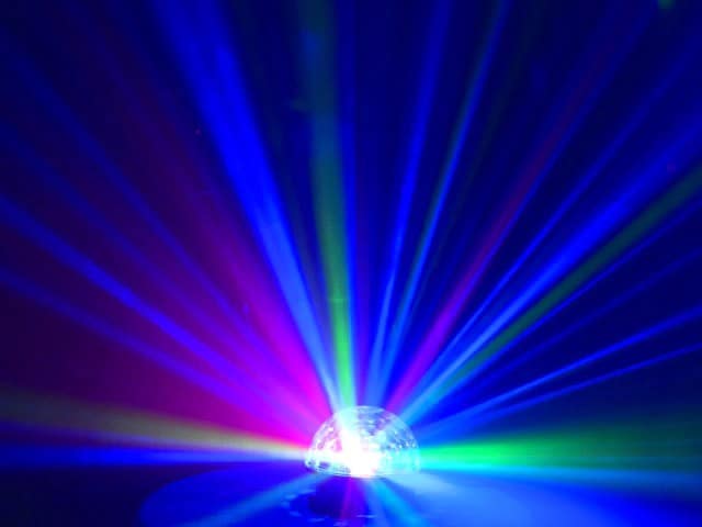 location par led - projecteur pour soirée - jeu de lumieres