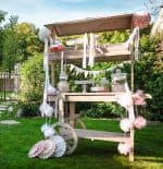 Pic-Event Location charette candy bar bois naturel