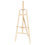 Pic-Event location chevalet en bois geant naturel