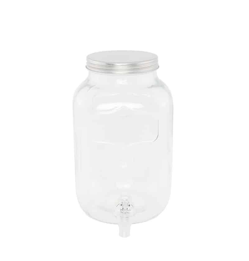 Location de limonadier vintage en verre – 4L - Pic-Event
