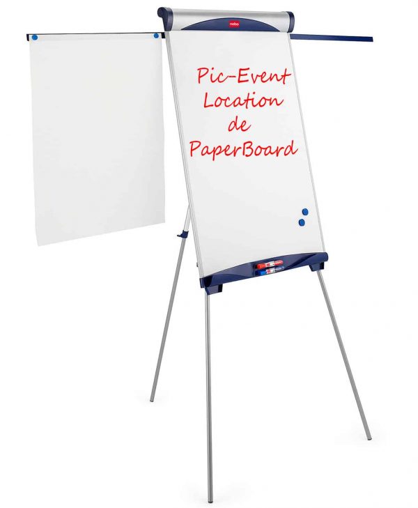 Pic-Event Location Chevalet PaperBoard de conference