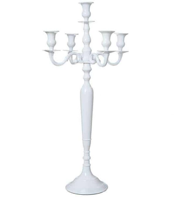 Pic-Event Location chandelier 80cm blanc