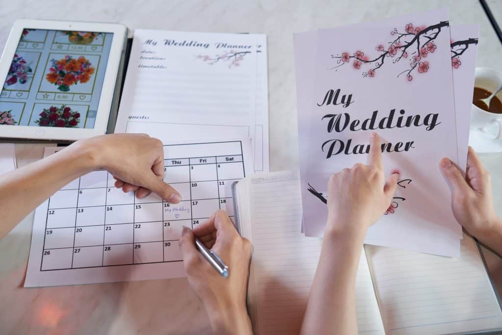 Wrapped up in Planning Wedding Day