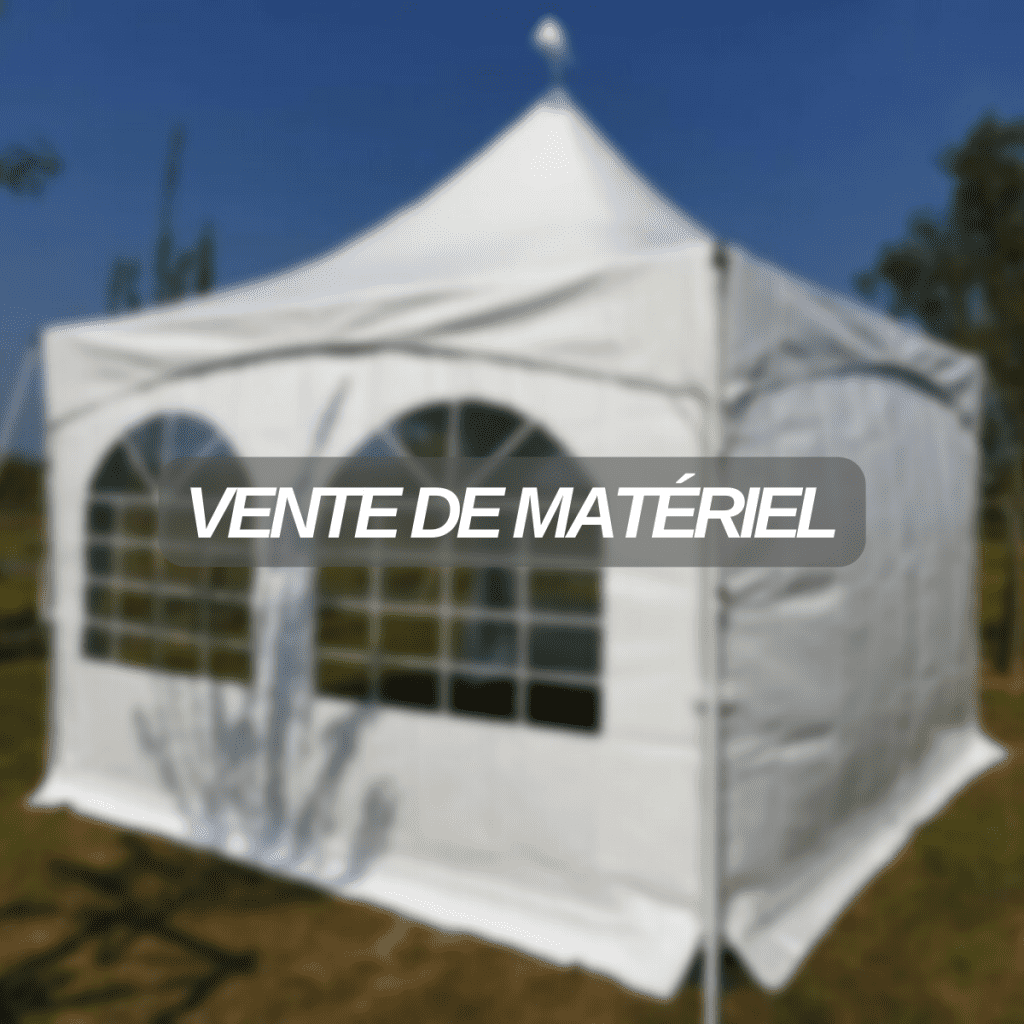 Vente de matériel
