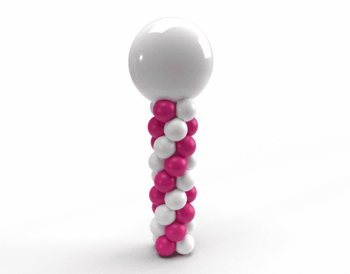 Pic-Event Décoration Ballon Colonnes Rond