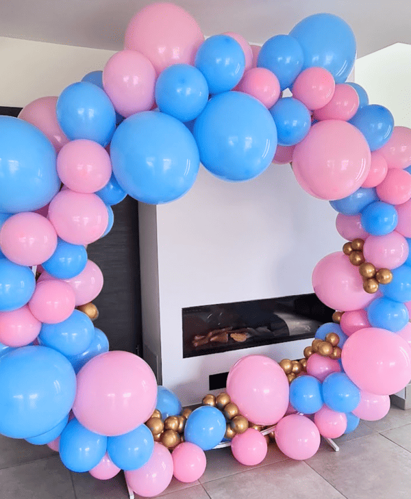 Structure arche de ballons arrondie 5 m - Vegaooparty