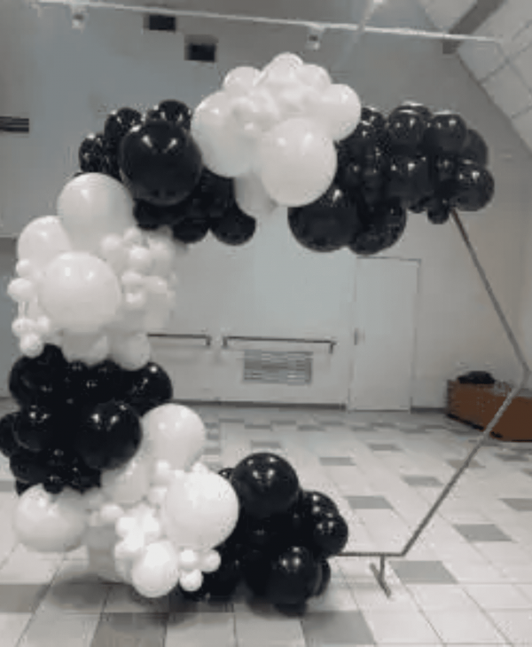 Structure arche de ballons arrondie 5 m - Vegaooparty