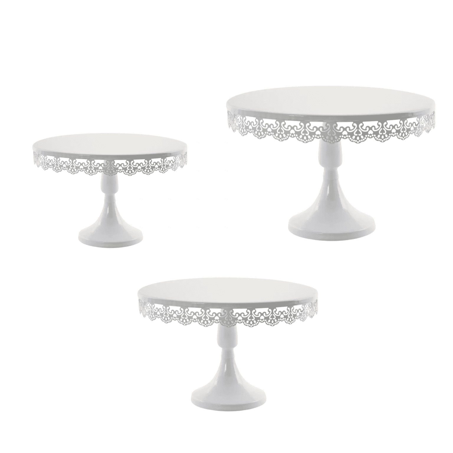 Lot De 2 Présentoirs à Gâteaux Zak! – Design Sweety Fleurs – Multicouleur