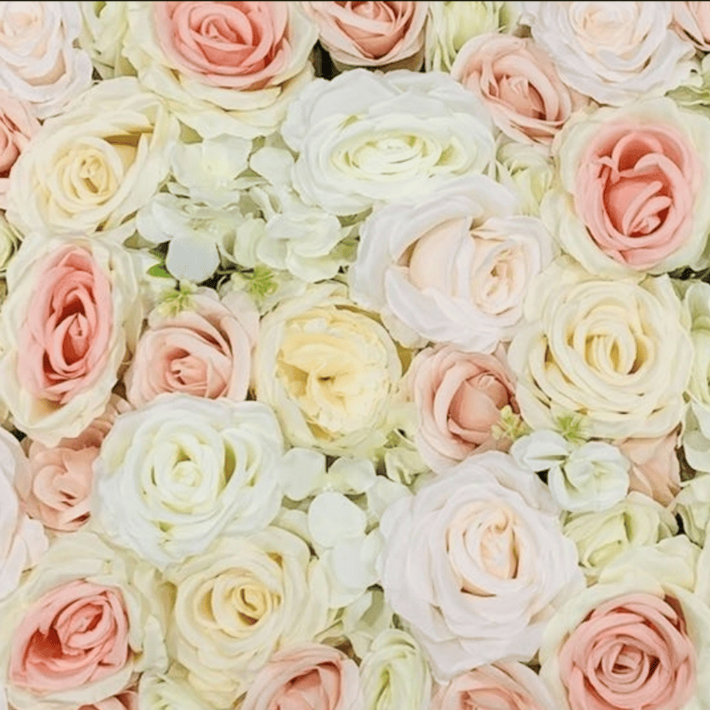Location de pack Mur de fleurs rose et structure - Pic-Event
