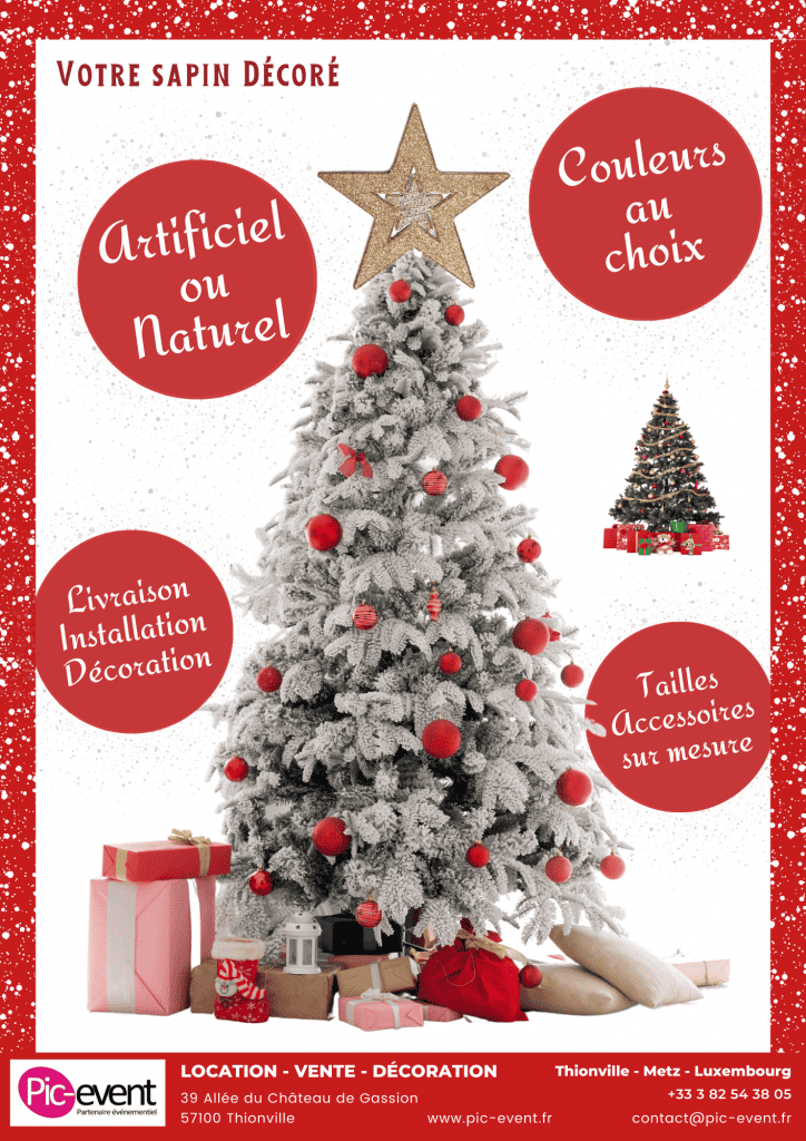 Pic-Event - Flyer de Noël - Votre sapin décoré par nous - Page 5