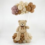 Pic-Event-Composition ballon ours peluche et nuage en ballons