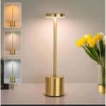 Location lampe LED de table Or