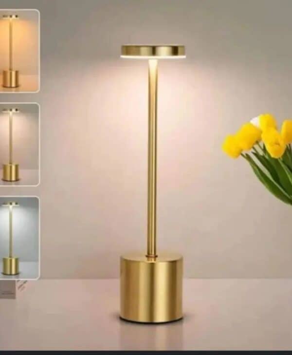 Location lampe LED de table Or