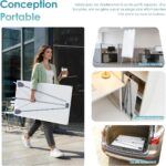 Location Paperboard magnétique - Pliable à plat pour transport en coffre