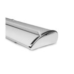 Impression Roll-Up Pro Business - Finition flanc chromé goutte d'eau