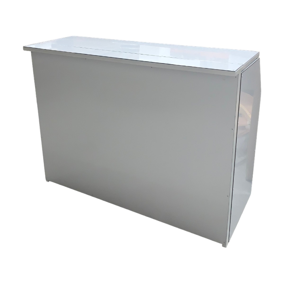 Location Location Bar mobile pliant en aluminium avec étagère - Pic-Event Location Bar mobile pliant en aluminium avec étagère