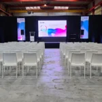 Location Chaise Aimy blanche - Matériel de réception - Pic-Event